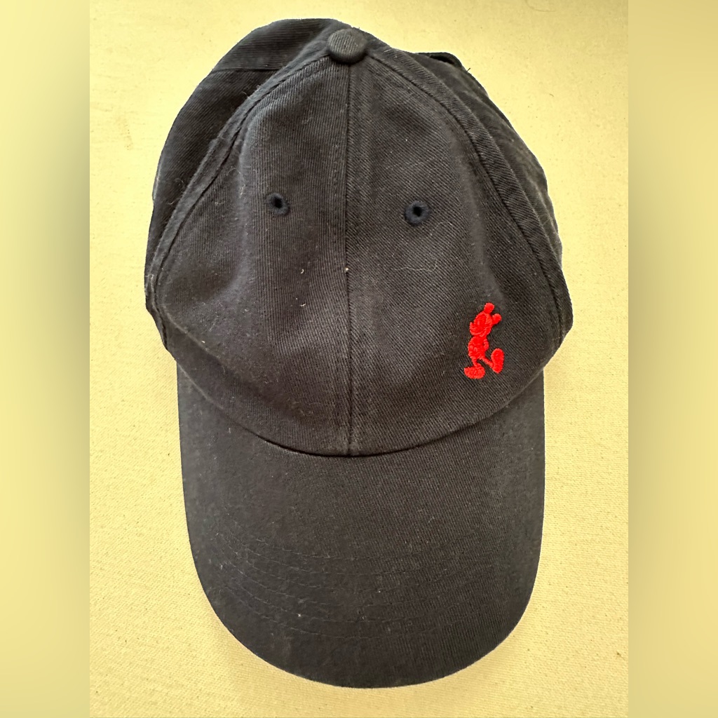 Disneyland Parks Mickey Mouse Navy Blue Strapback Baseball Hat